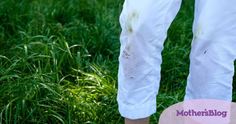 Tips for moms: How to remove grass stains