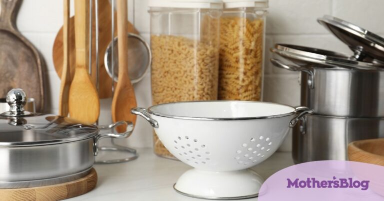 Tips for moms: The spaghetti strainer has more uses than you think