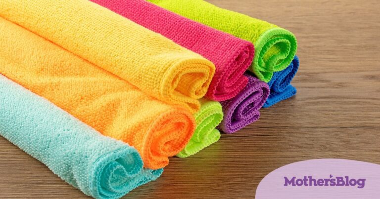 Tips for moms: The right way to wash microfiber cloths