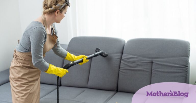 Tips for moms: How to clean stains from the sofa